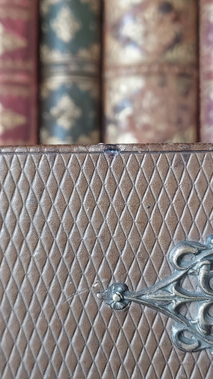 1860s Imitation de Jésus-Christ | Noble Provenance, Clasps, & Gauffered Edges