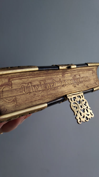 1846 Book of Common Prayer | Rare Gauffered Words and Metal Clasp
