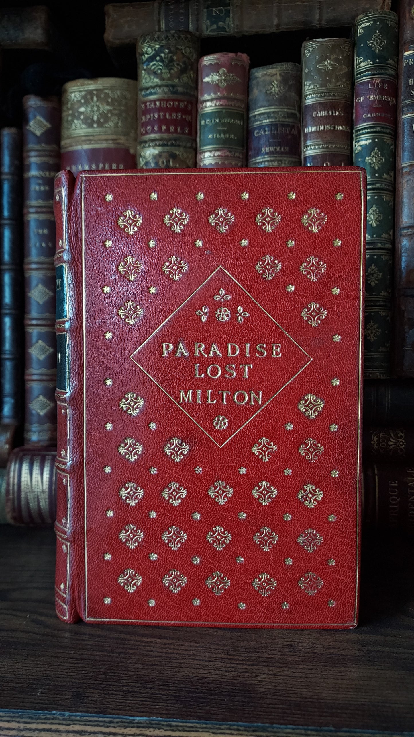 1845 The Poetical Works of John Milton | Dublin Fine Binding