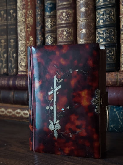 Paroissien Romain | 1890s Faux Tortoise Shell Clasp Book