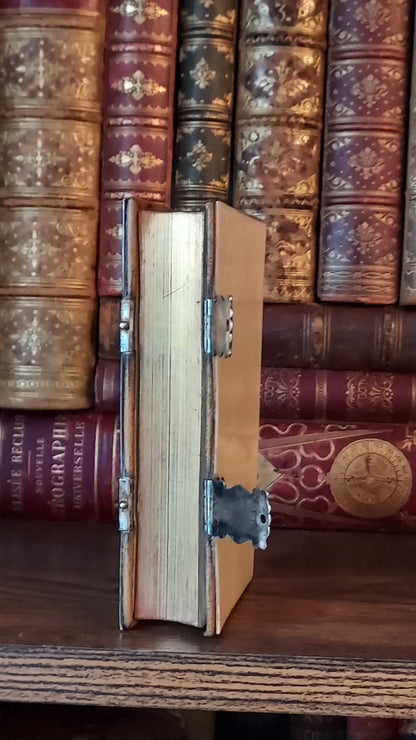 1872 The Book of Common Prayer | Gothic-Style Metal Details