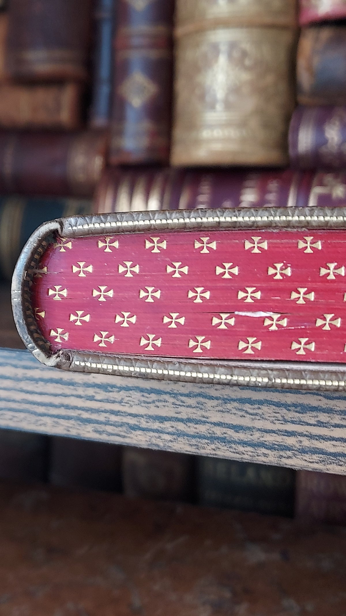 1860s Imitation de Jésus-Christ | Noble Provenance, Clasps, & Gauffered Edges