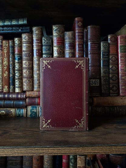 1887 Gruel Paroissien de la Renaissance | Latin Script Gauffered Edge