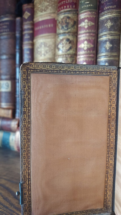 1850s Paroissien Romain | Gauffered Edge Starburst Motif