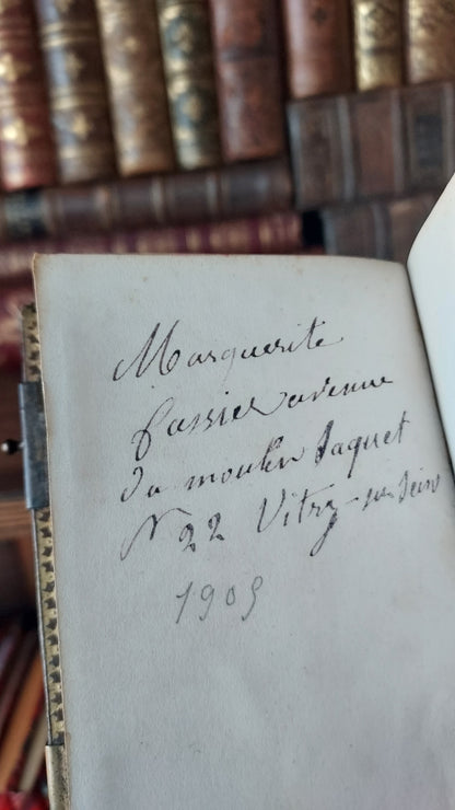 1863 Paroissien Romain | Red Pages and Cross Clasp