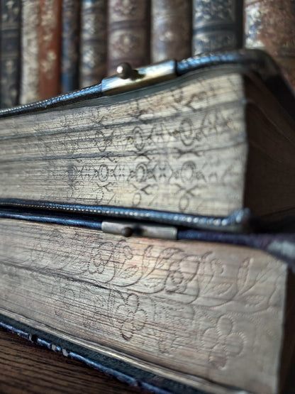 1860s Floral Gauffered-Edge Prayer Book