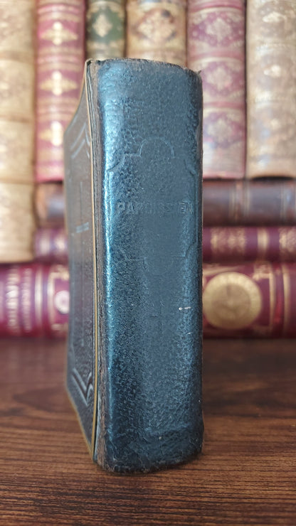 1879 Paroissien Romain | Miniature Clasped Binding
