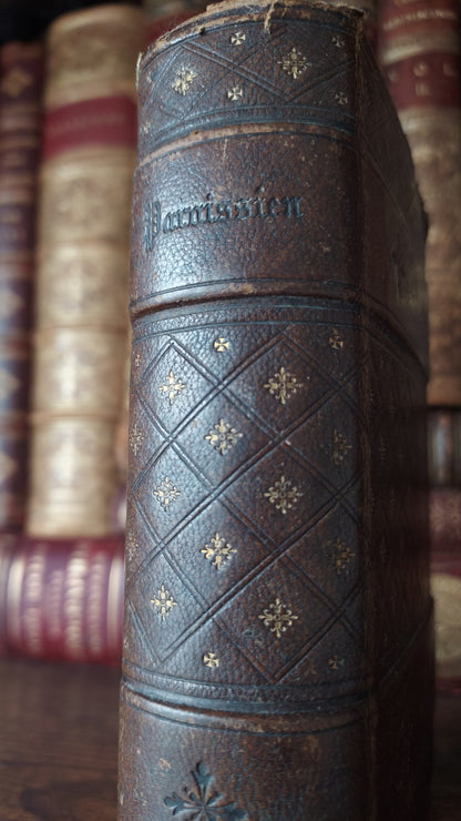 1850s Paroissien Romain | Gauffered Edge Starburst Motif