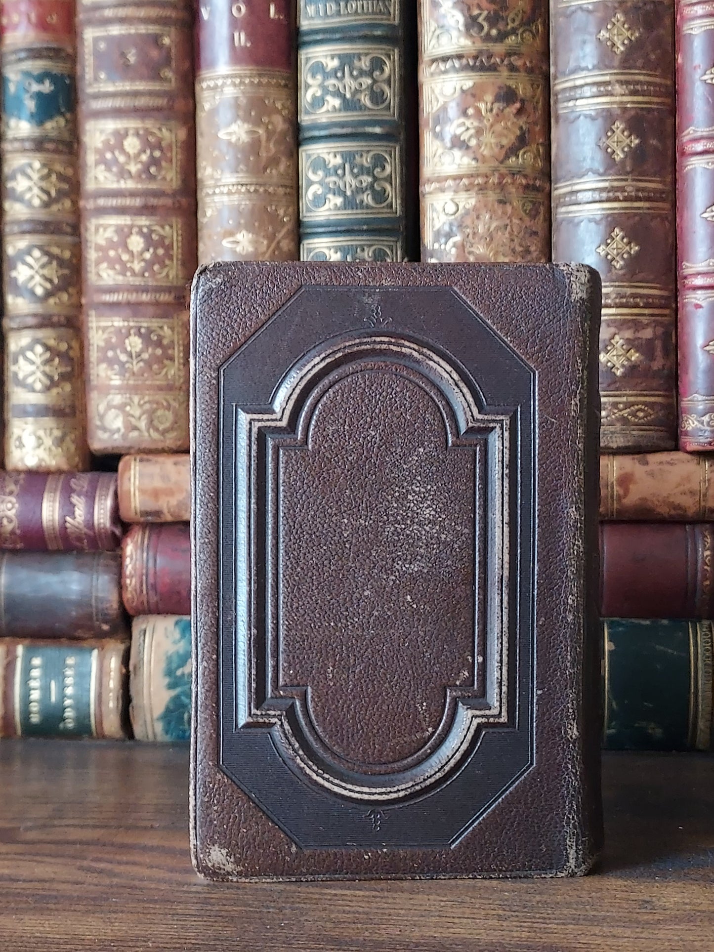 1866 Paroissien Romain | Red & Gold Ermine Edges