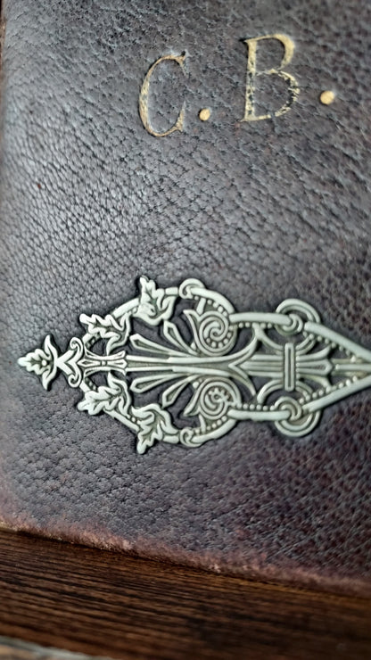 1880s Paroissien Romain | Floral Clasp