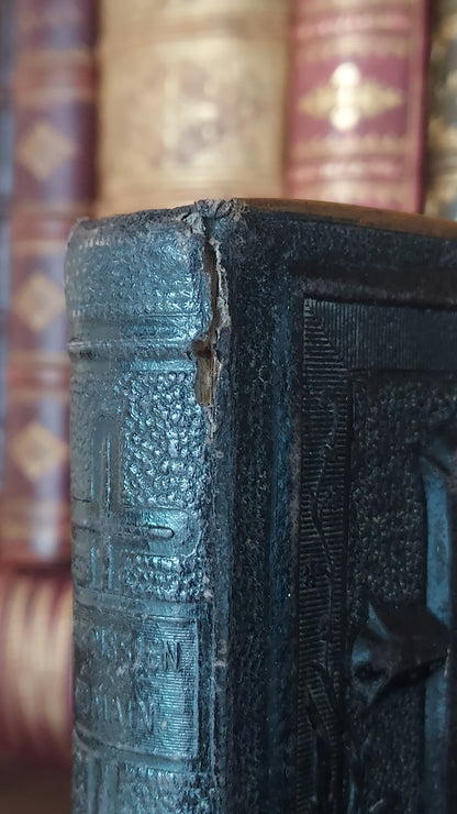 1890 Paroissien Romain | Miniature Clasped Binding