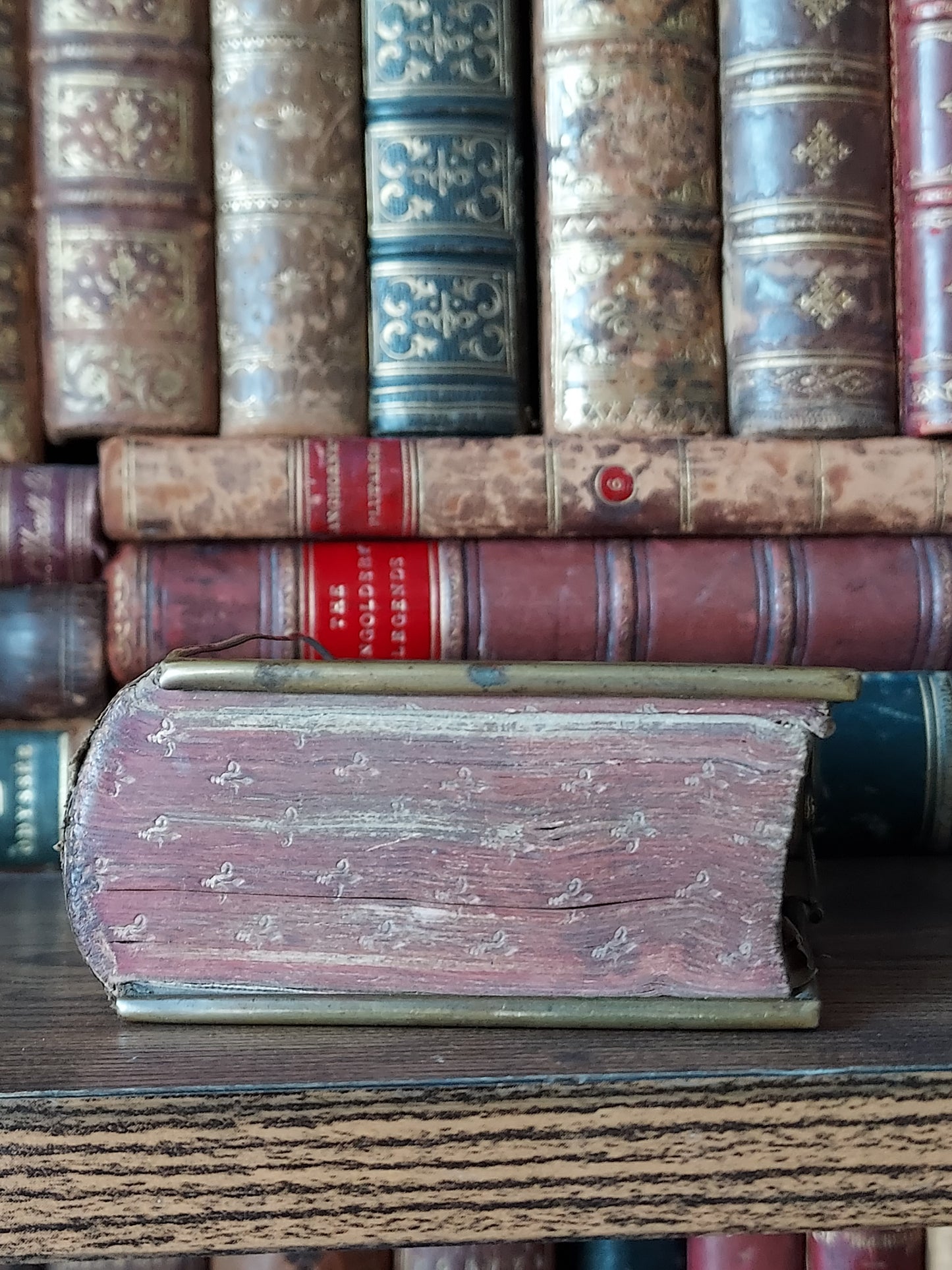 1860s Eucologe ou Paroissien Romain-Éduen: Gauffered Red Pages & Clasp