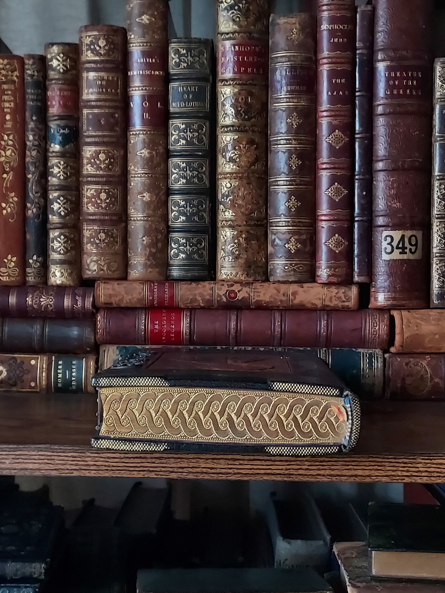 1900s Heures Romaines | Stamped Taffin Master Binding