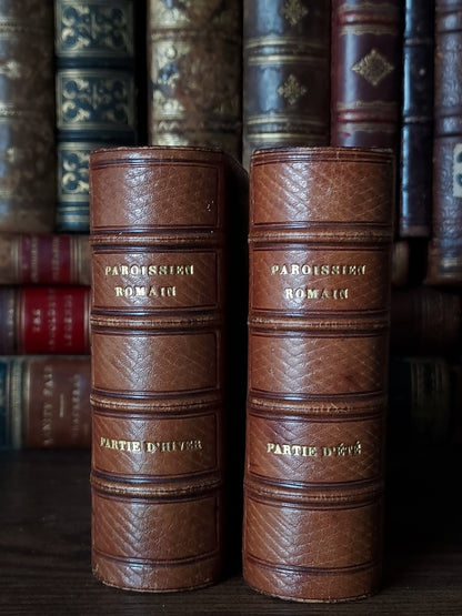 1860s Paroissien Romain, Très Complet (Partie d’Été): Red Gauffered Edge