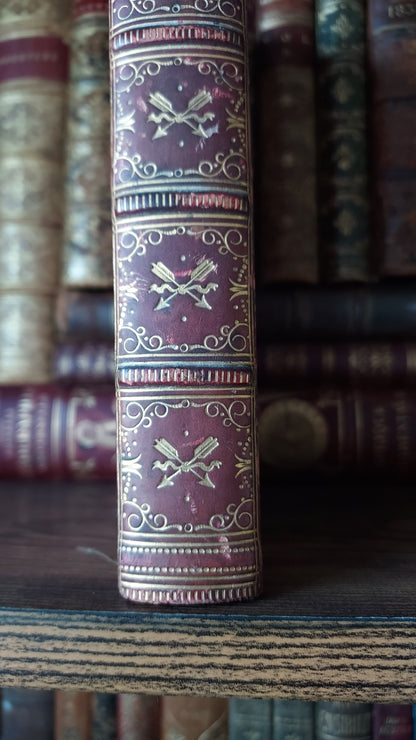 1850 The Bible History of the Holy Land | Harrow Fine Prize Binding