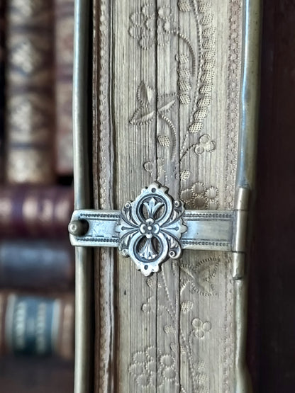 19th-century Eucologe ou Paroissien romain-éduen: Floral Gauffered Edges