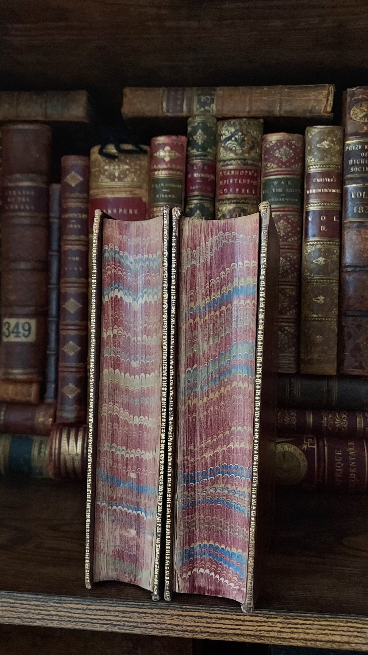 1873 History of England | Eton Leaving Present, 2 Volumes