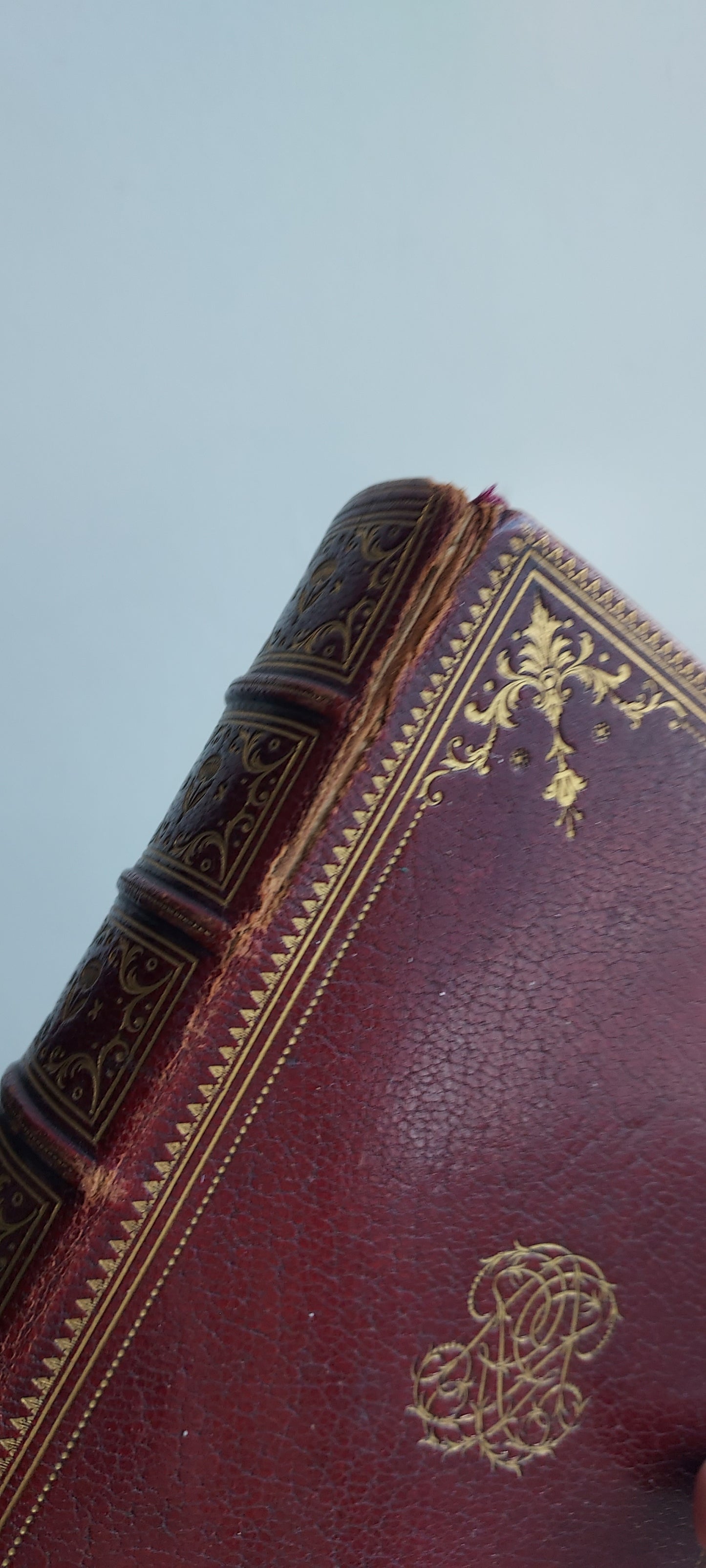 1887 Gruel Paroissien de la Renaissance | Latin Script Gauffered Edge