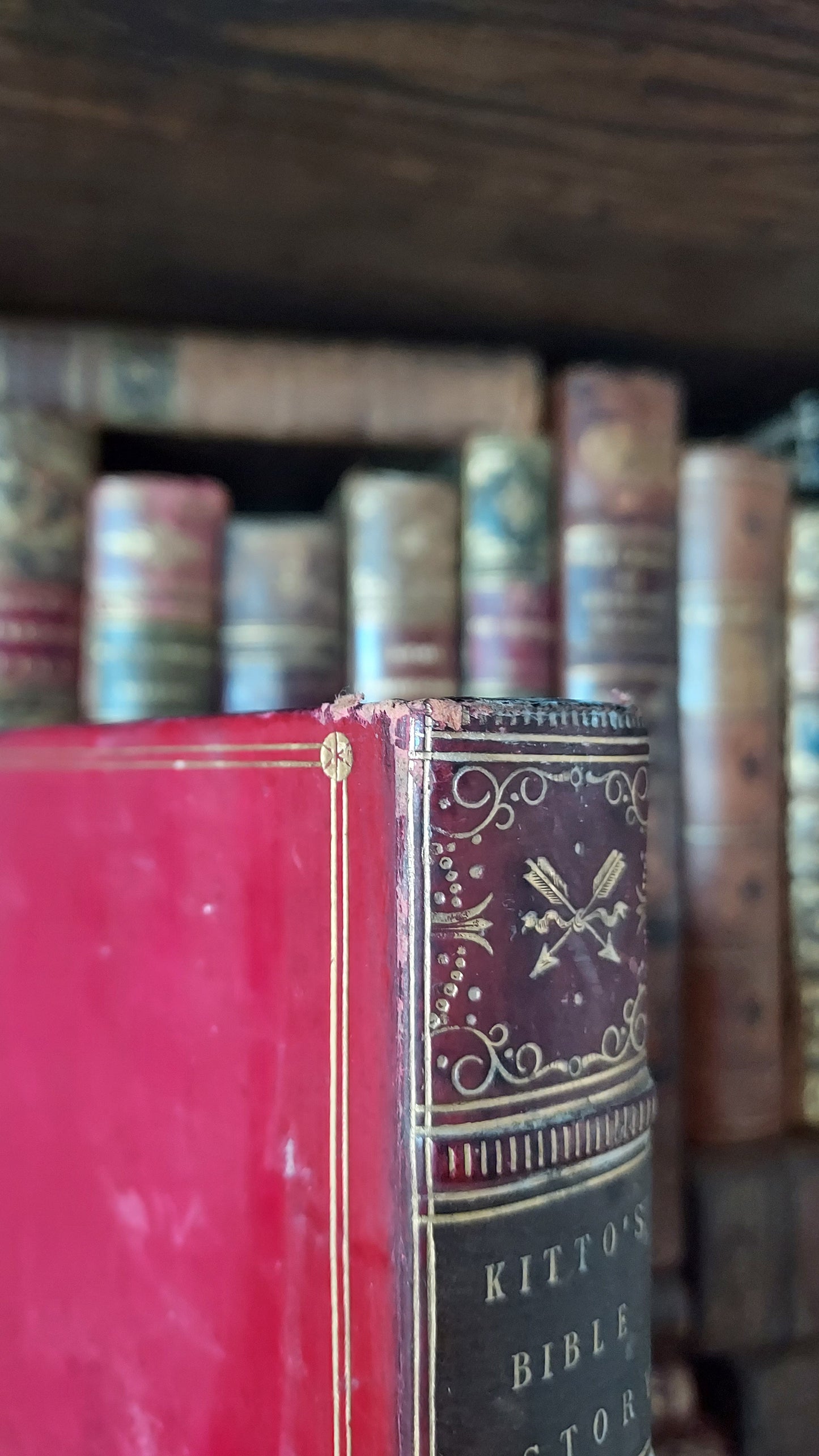 1850 The Bible History of the Holy Land | Harrow Fine Prize Binding