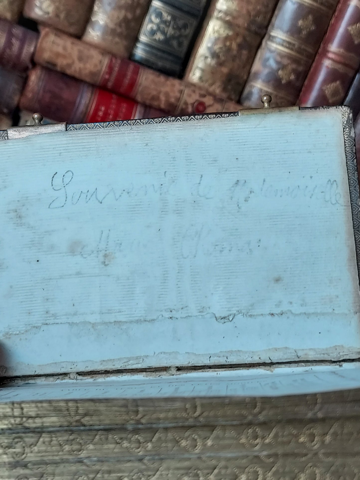 1860s Floral Gauffered-Edge Prayer Book