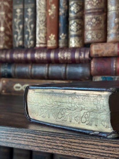 1897 Paroissien Romain | Floral Gauffered Edges