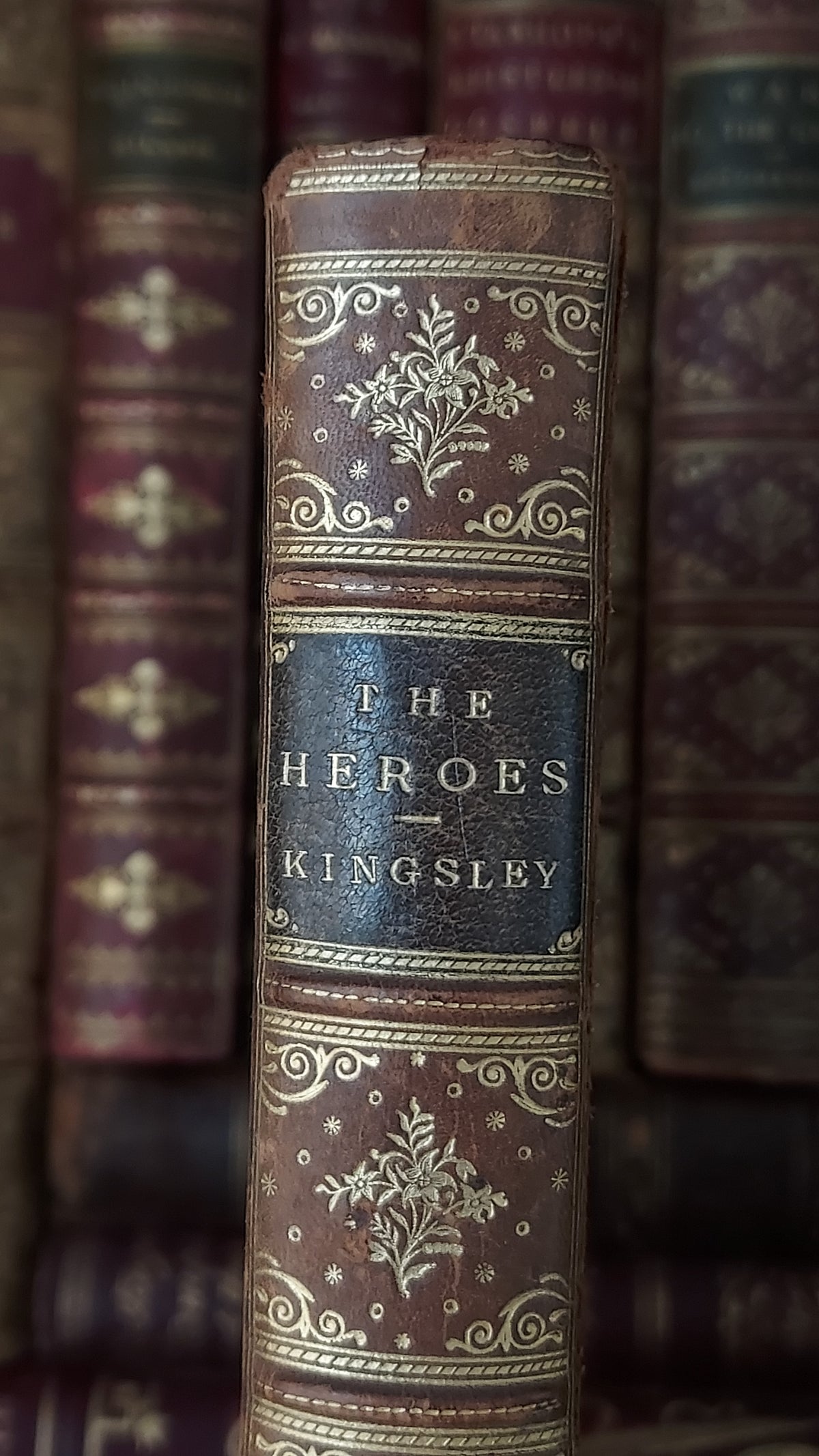 1895 The Heroes: Greek Fairy Tales | Prize Binding & Ex Libris