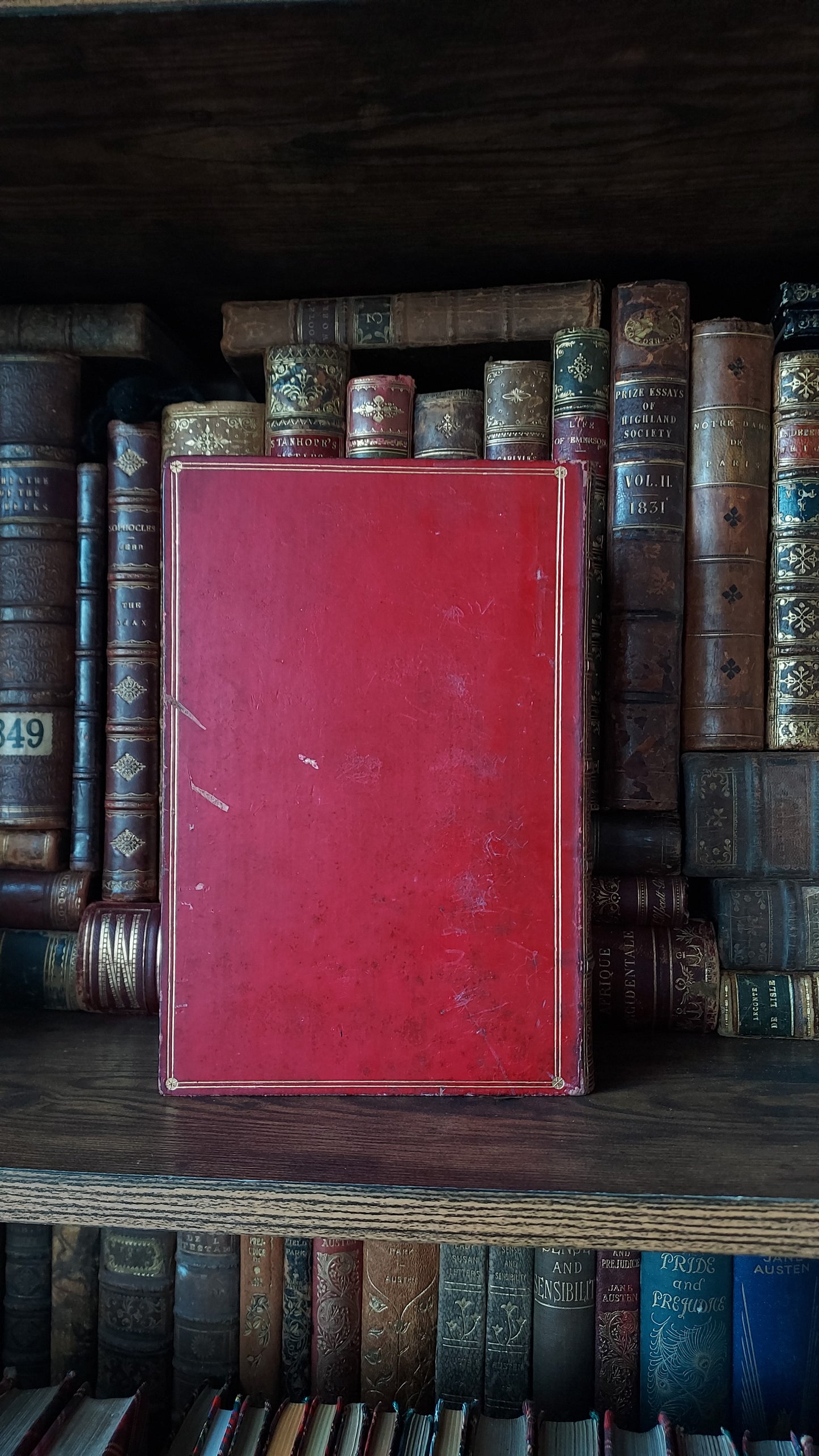 1850 The Bible History of the Holy Land | Harrow Fine Prize Binding