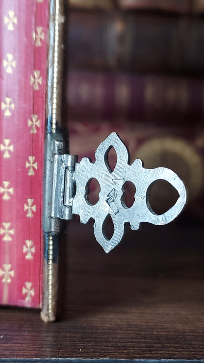 1860s Imitation de Jésus-Christ | Noble Provenance, Clasps, & Gauffered Edges