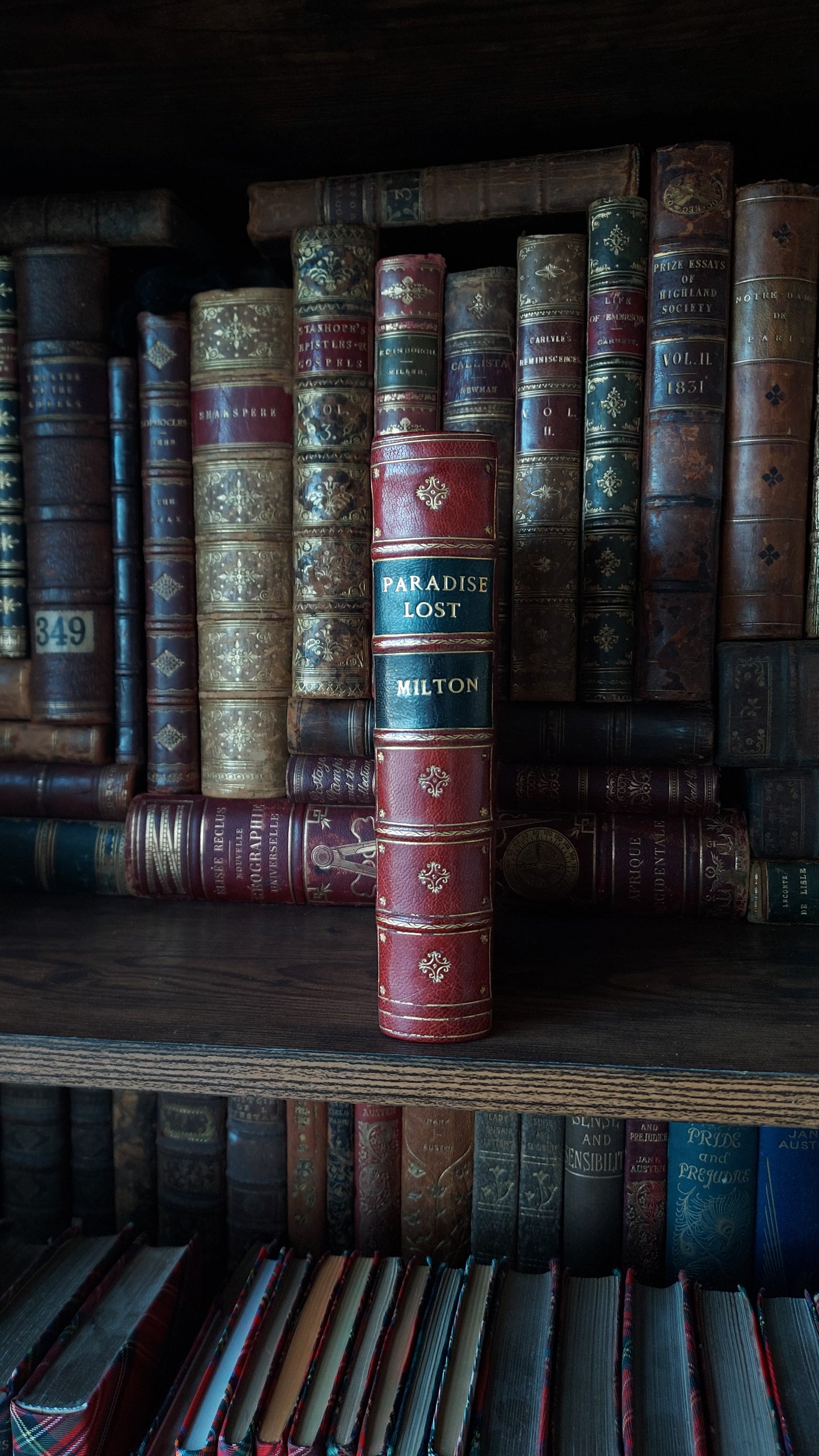 1845 The Poetical Works of John Milton | Dublin Fine Binding