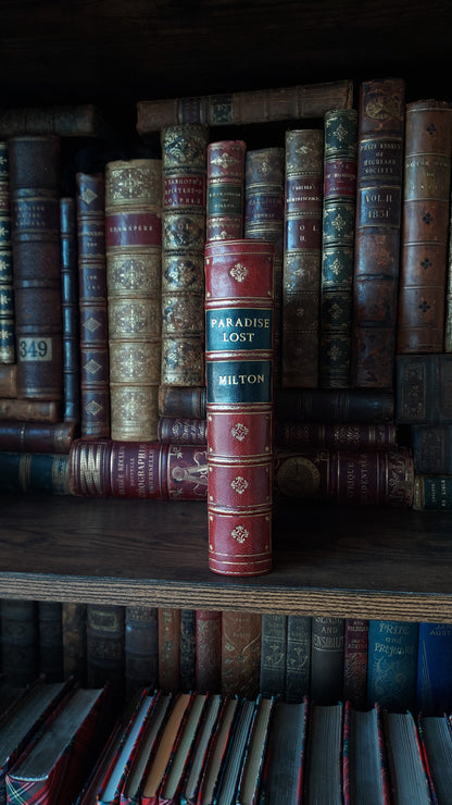1845 The Poetical Works of John Milton | Dublin Fine Binding