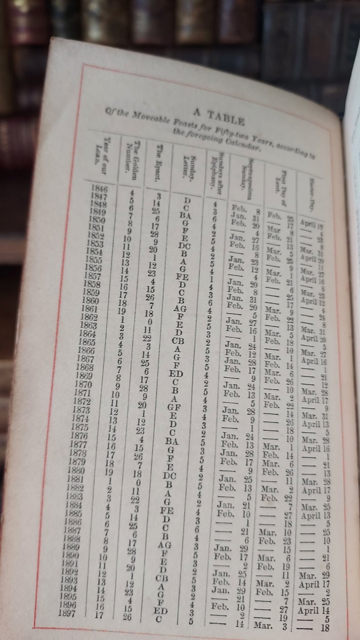 1846 Book of Common Prayer | Rare Gauffered Words and Metal Clasp