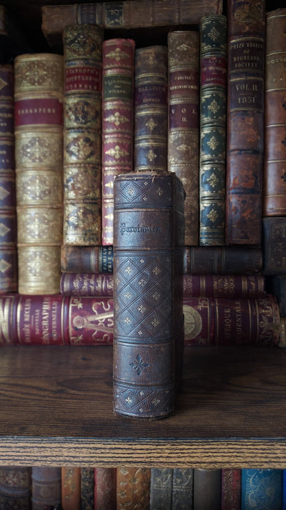 1850s Paroissien Romain | Gauffered Edge Starburst Motif