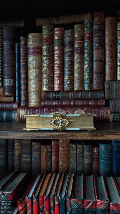 1850s Livre de Mariage | Velvet Wedding Missal w/Large Intricate Clasp