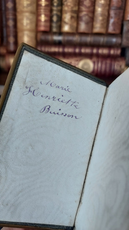 1879 Paroissien Romain | Miniature Clasped Binding