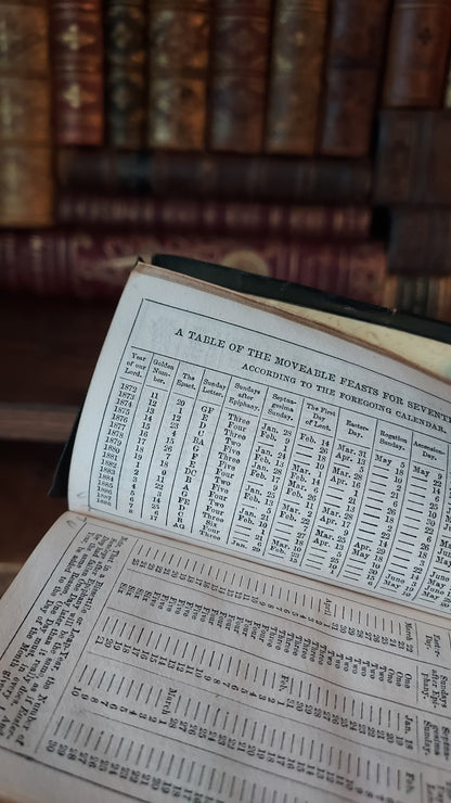 1870s The Book of Common Prayer | Unique Mini Cased-In Box Binding