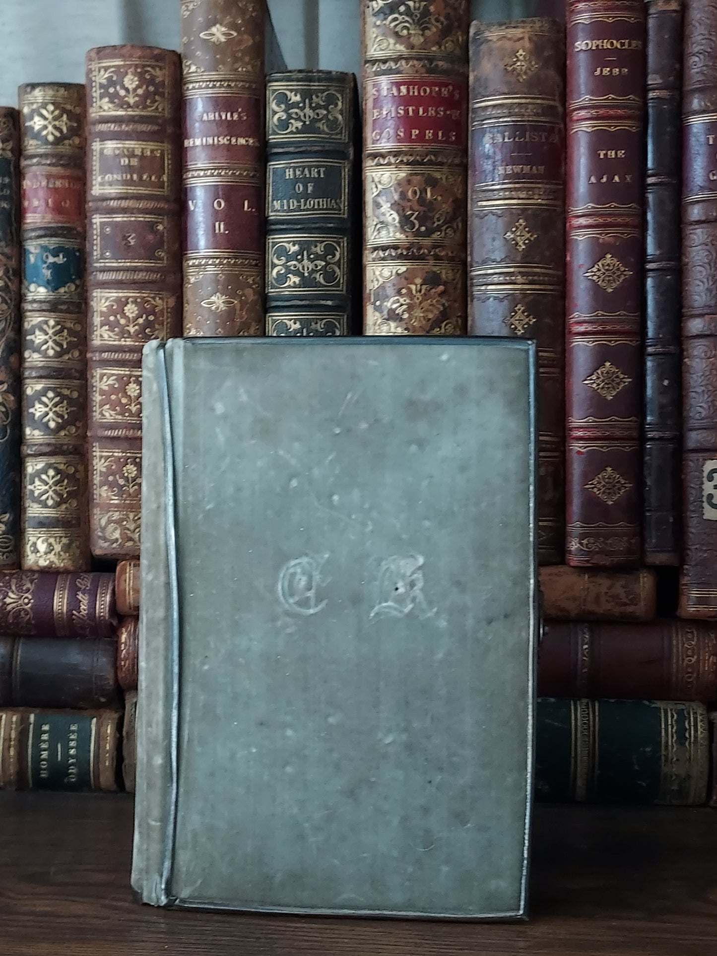1868 Recueil de cantiques: Silver Page Edges and Clasp