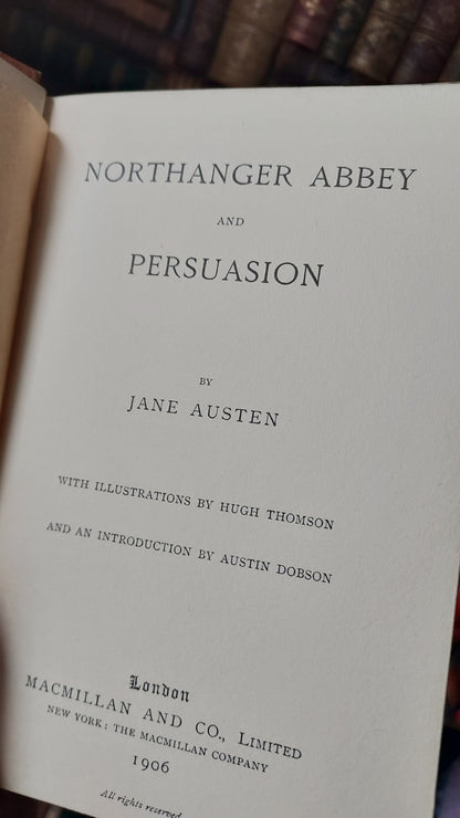 1906 Northanger Abbey & Persuasion | Jane Austen