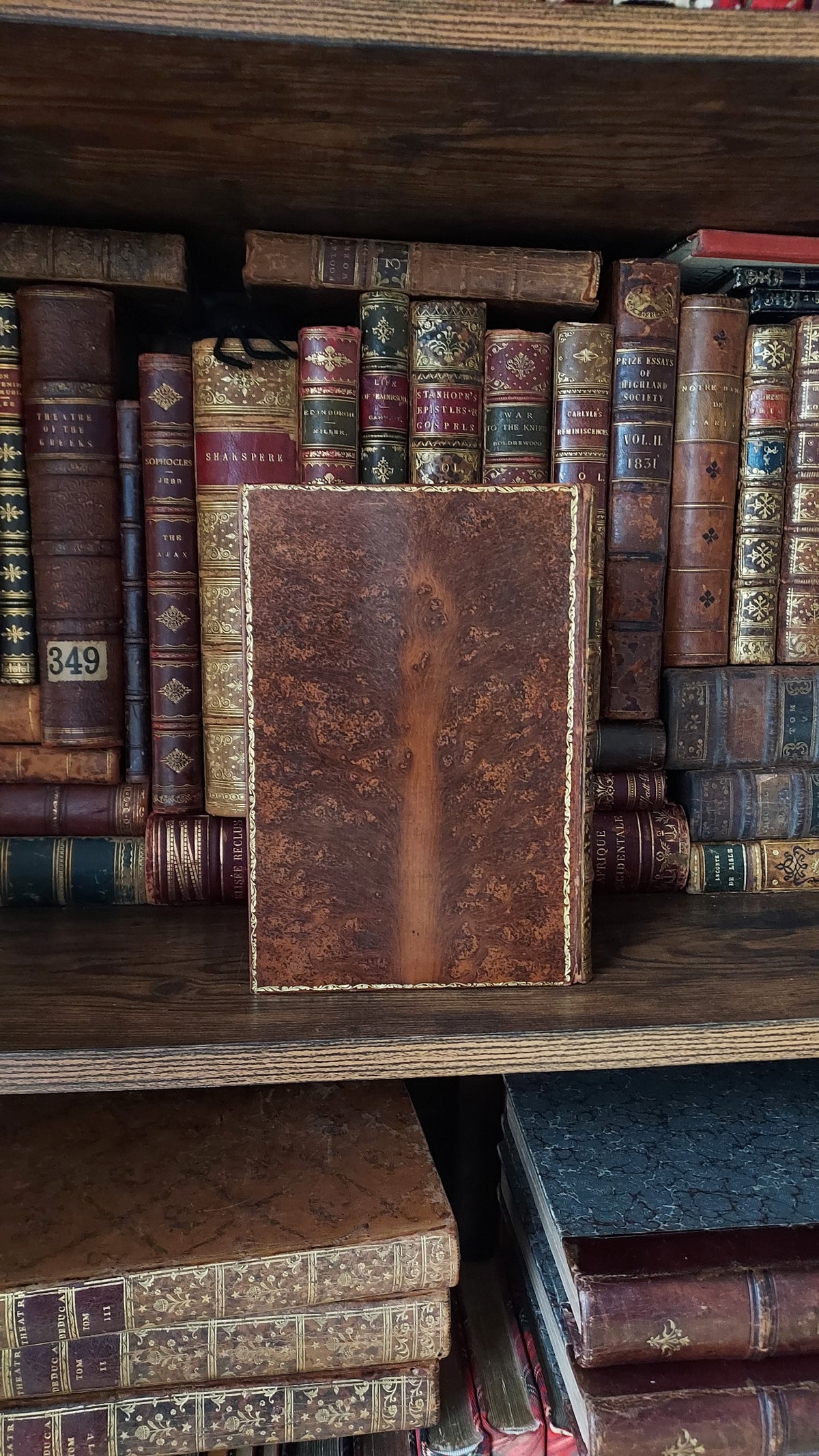1882 Visits to Remarkable Places | Victorian Prize Binding