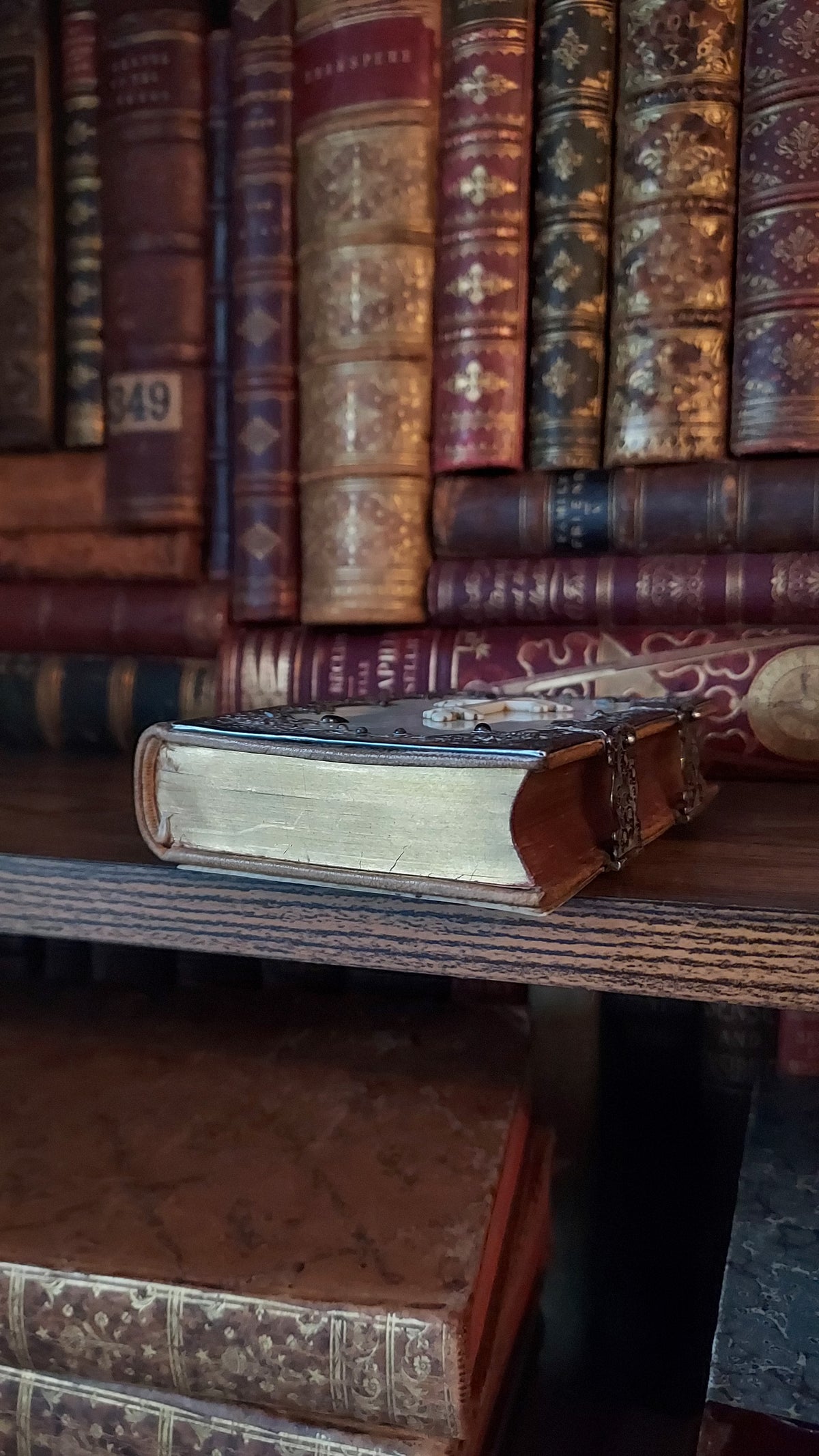 1872 The Book of Common Prayer | Gothic-Style Metal Details