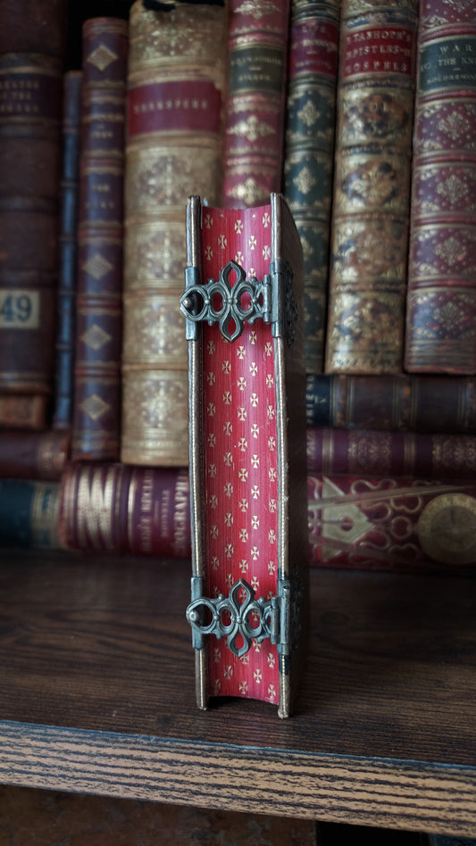 1860s Imitation de Jésus-Christ | Noble Provenance, Clasps, & Gauffered Edges