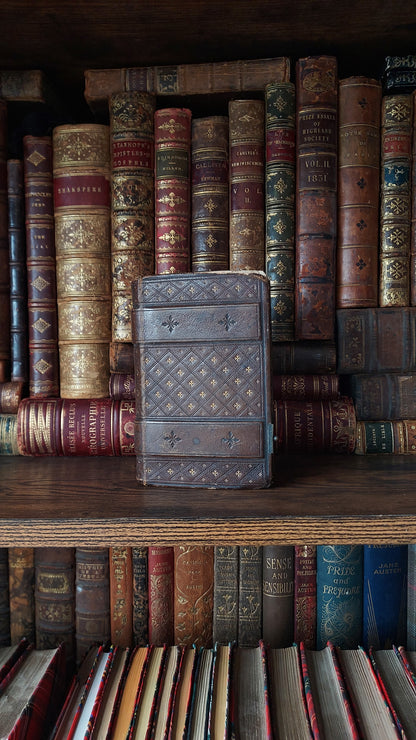 1850s Paroissien Romain | Gauffered Edge Starburst Motif