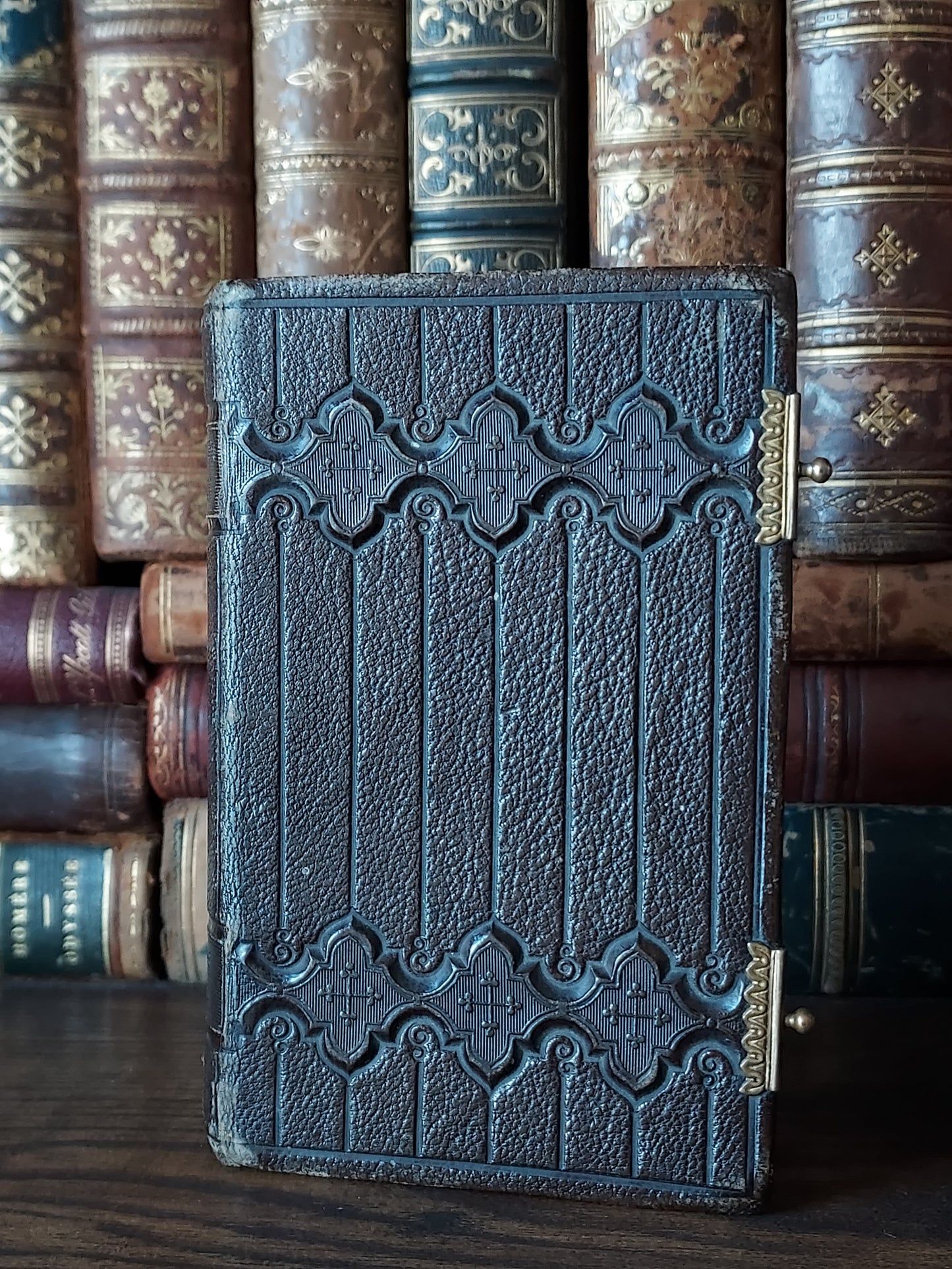 1860s Floral Gauffered-Edge Prayer Book