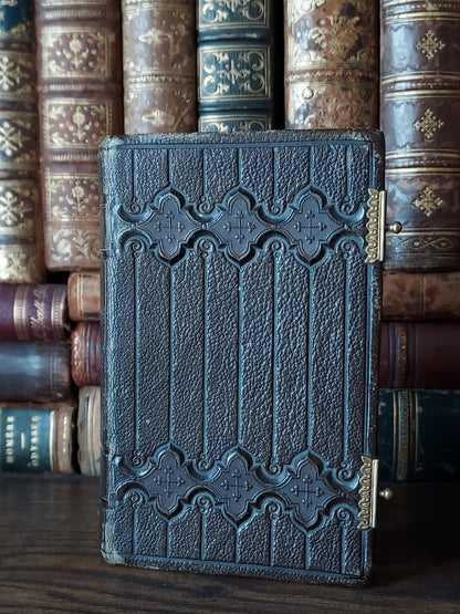 1860s Floral Gauffered-Edge Prayer Book