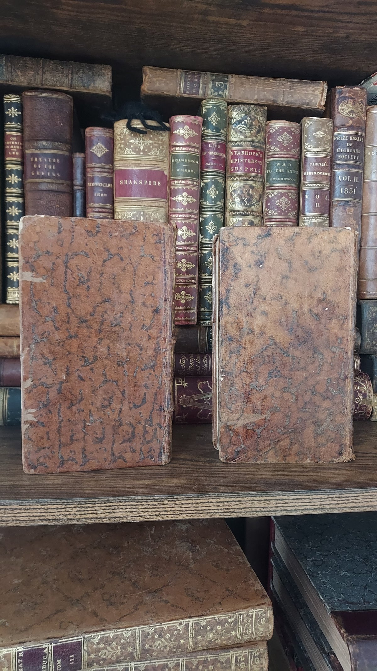 1776 Sermons de M. Massillon | 2-Volume Set w/Monastic Labels