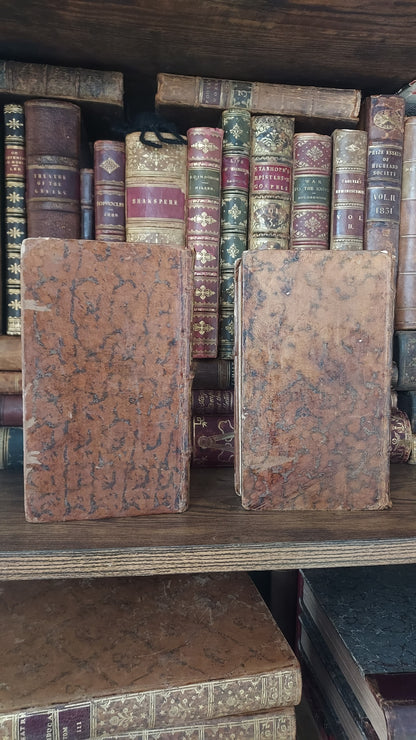 1776 Sermons de M. Massillon | 2-Volume Set w/Monastic Labels