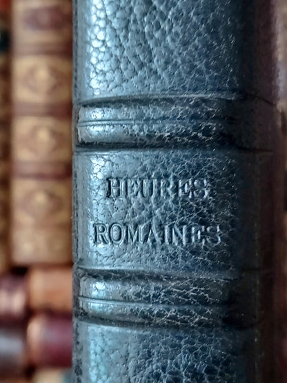 1900s Heures Romaines | Stamped Taffin Master Binding