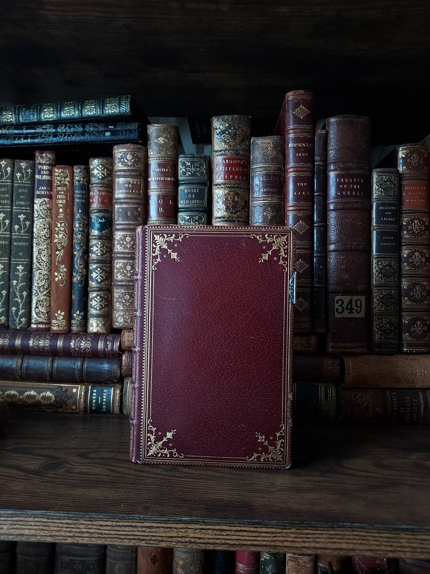 1887 Gruel Paroissien de la Renaissance | Latin Script Gauffered Edge