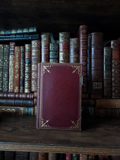 1887 Gruel Paroissien de la Renaissance | Latin Script Gauffered Edge