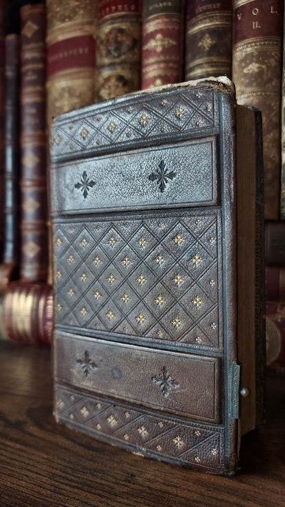 1850s Paroissien Romain | Gauffered Edge Starburst Motif