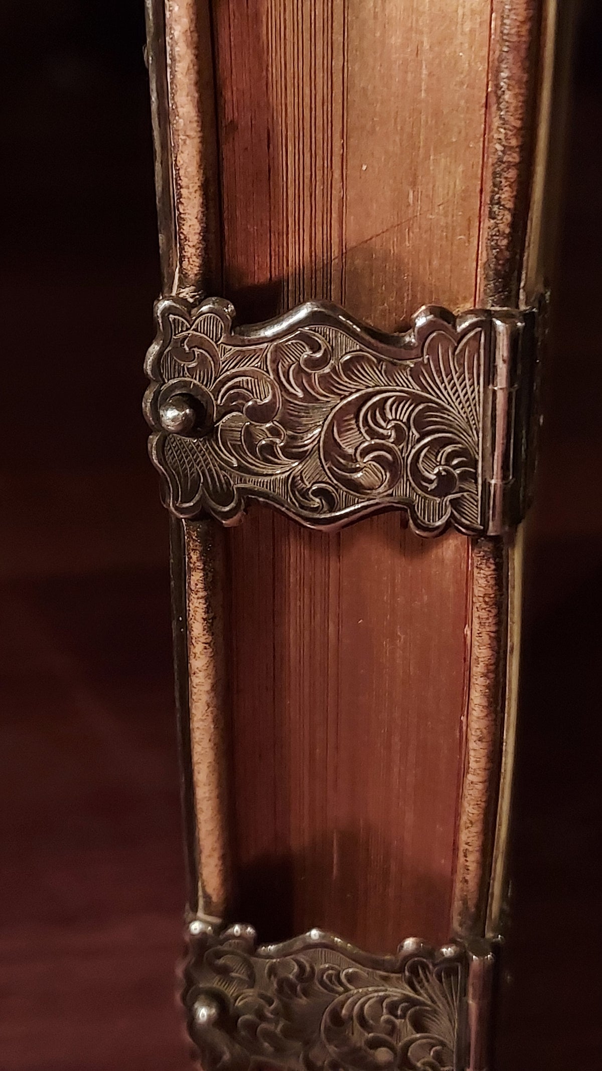 1872 The Book of Common Prayer | Gothic-Style Metal Details